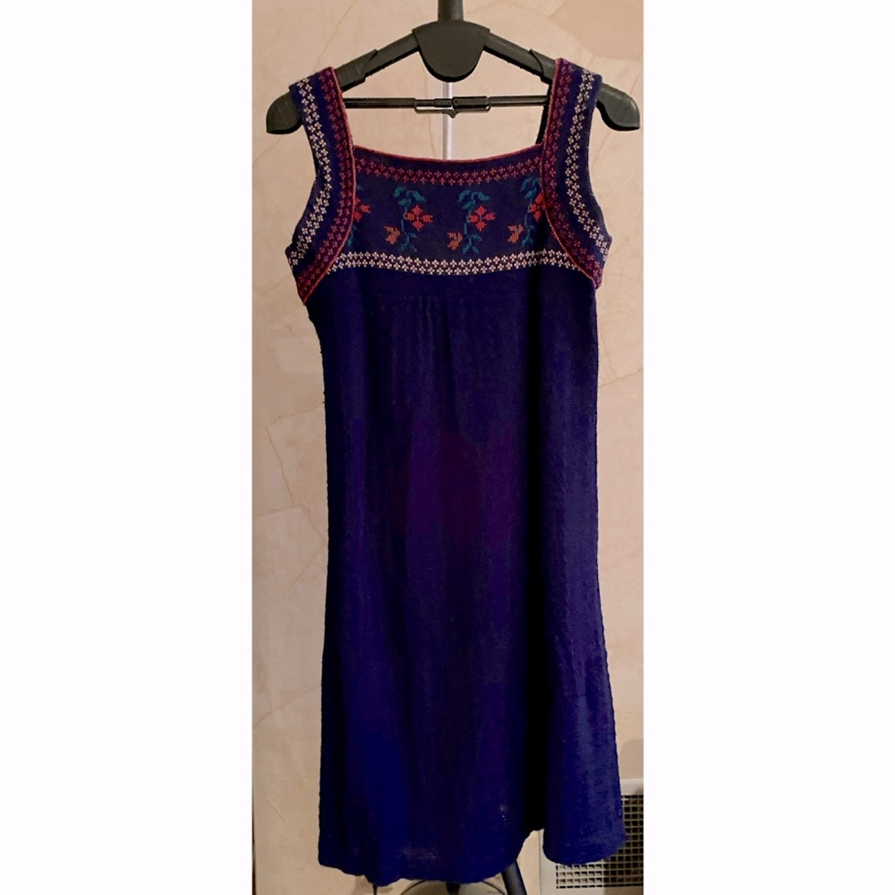 Maternity Sweater Sleeveless Dress - Medium